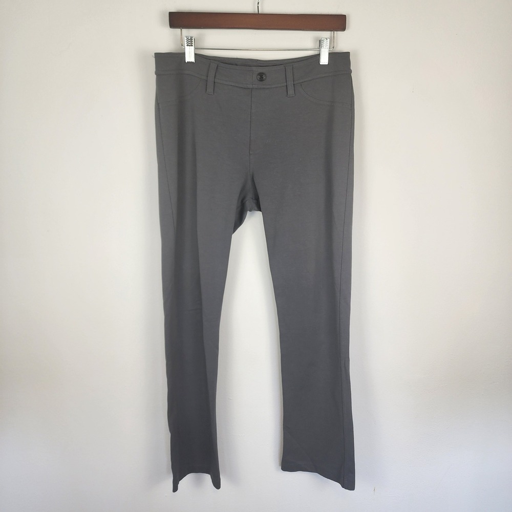 American Giant‎ Ponte Knit Pants Stretch Career Casual Gray Size 12